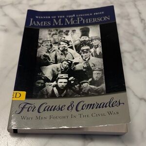 For Cause & Comrades paperback by James M. McPherson